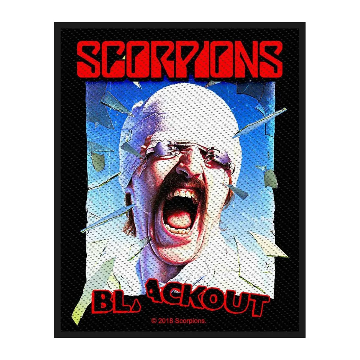 Scorpions Blackout - Kangasmerkki