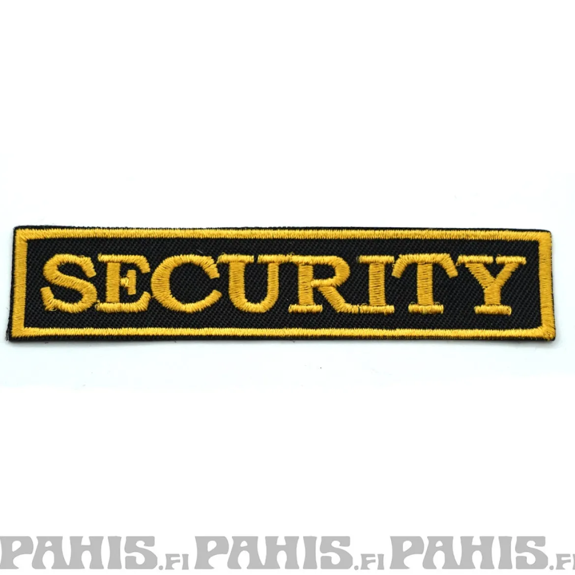 Security - kangasmerkki