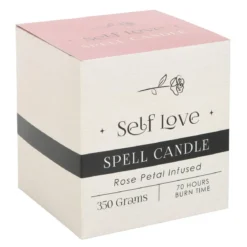 Self love - loitsukynttiläpurkki, Rose petal