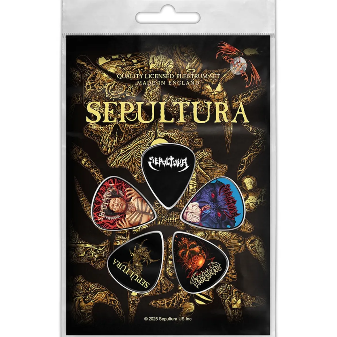 Sepultura: Discography - Plektrasetti 5kpl
