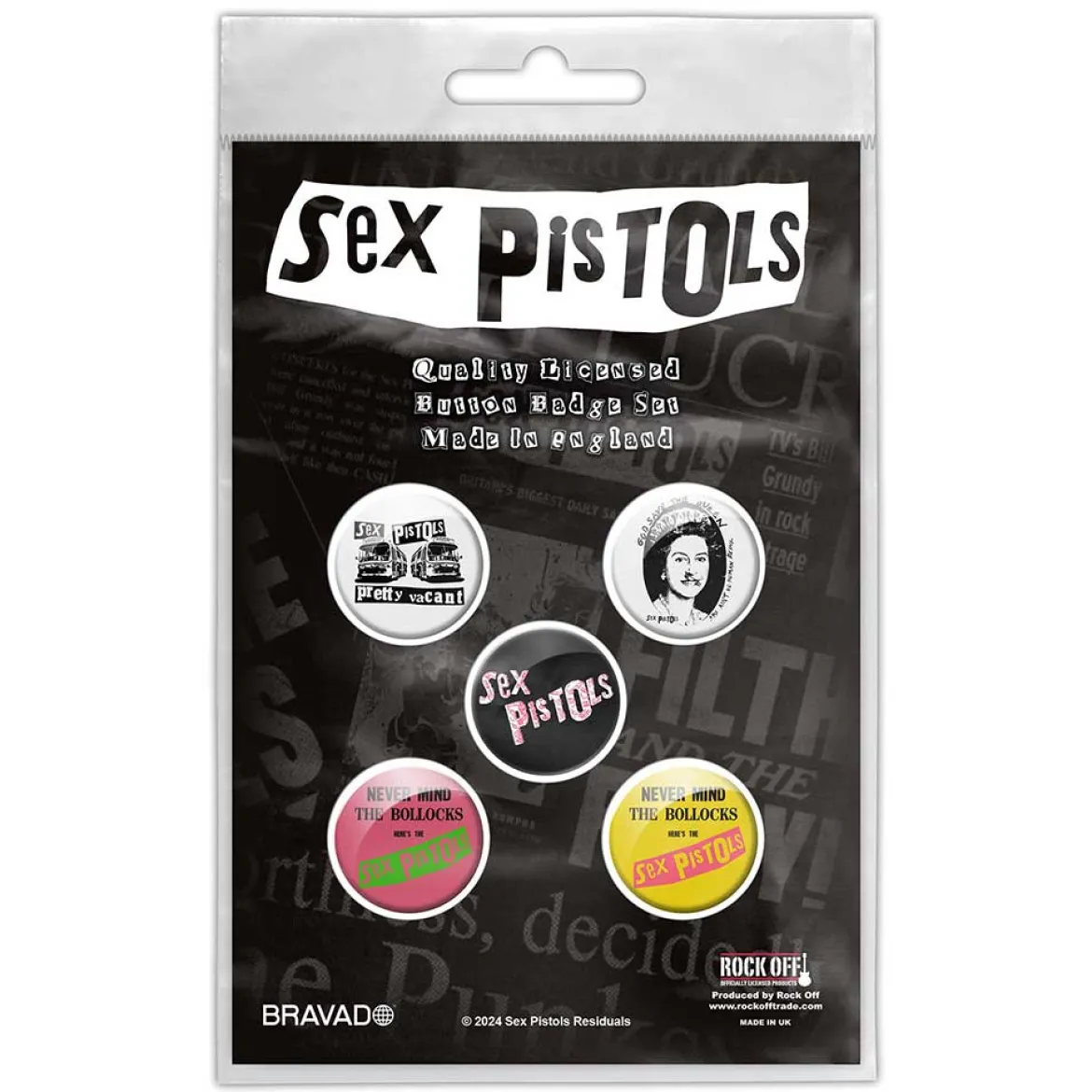 Sex Pistols Never Mind The B**** - Pinssisetti