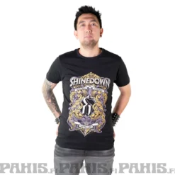 Shinedown Ornamental Scissors - T-paita