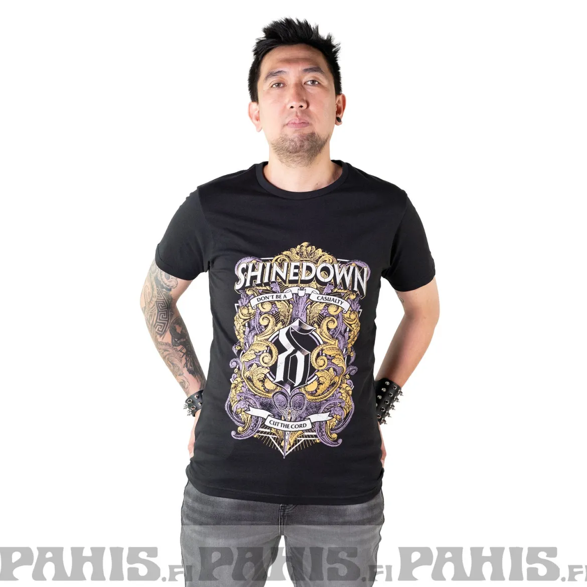 Shinedown Ornamental Scissors - T-paita