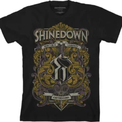 Shinedown Ornamental Scissors - T-paita