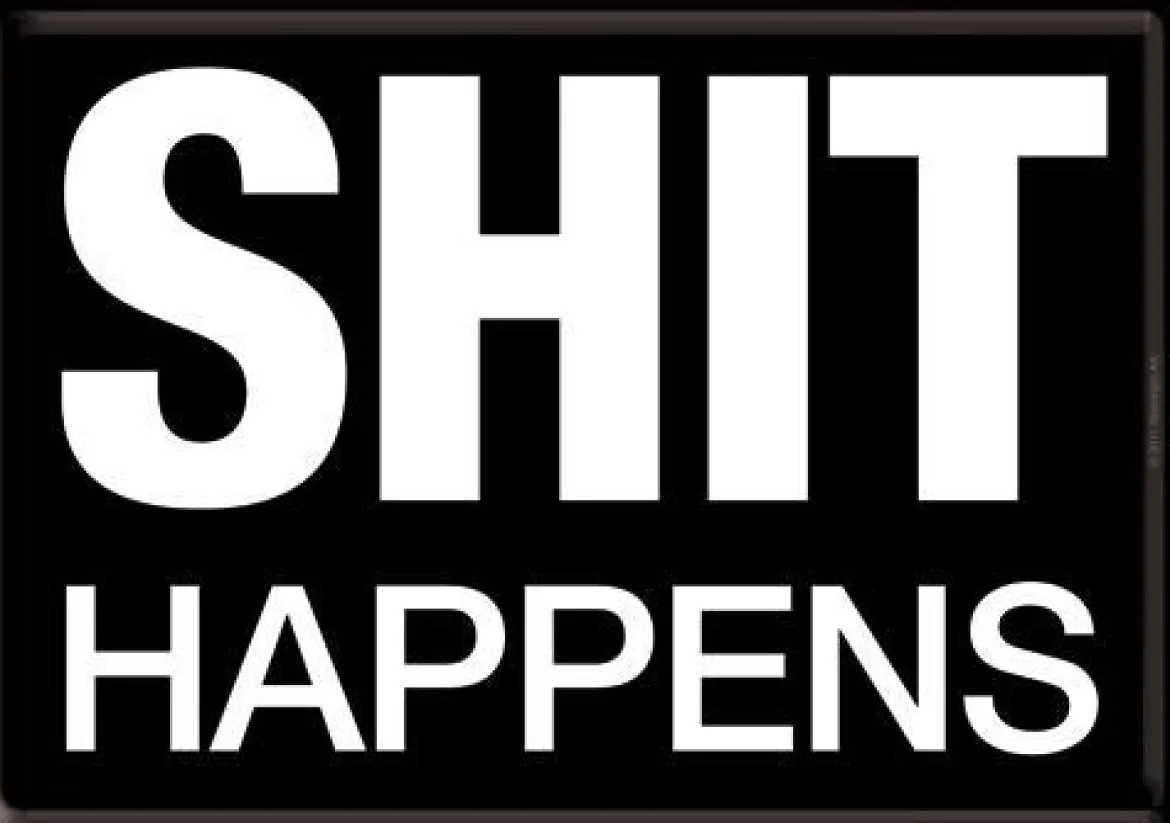 Shit happens - Postikortti