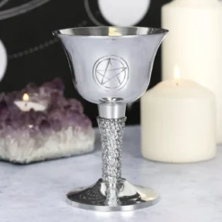 Silver Metal Pentagram - Pikari
