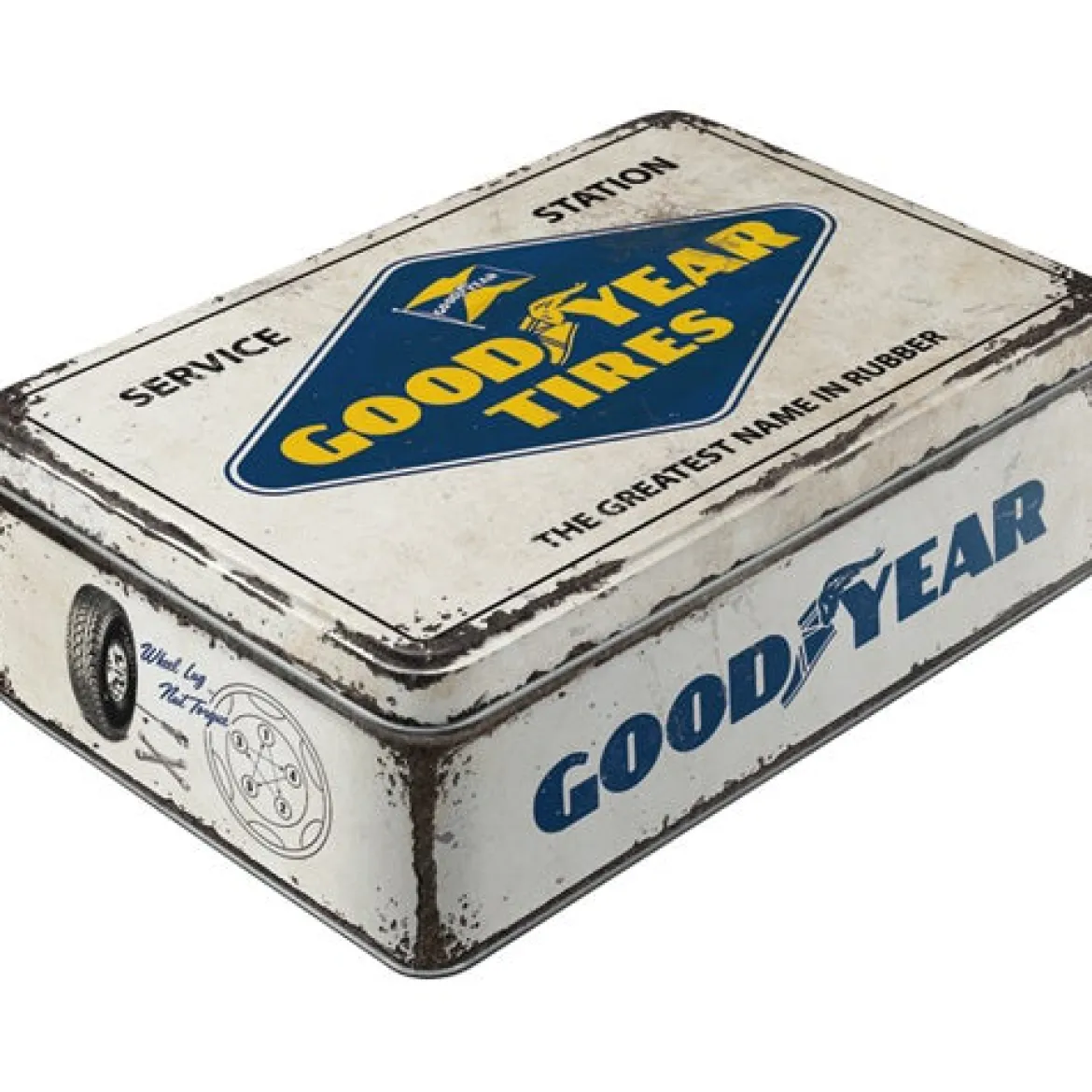 Säilytyspurkki flat - Goodyear logo