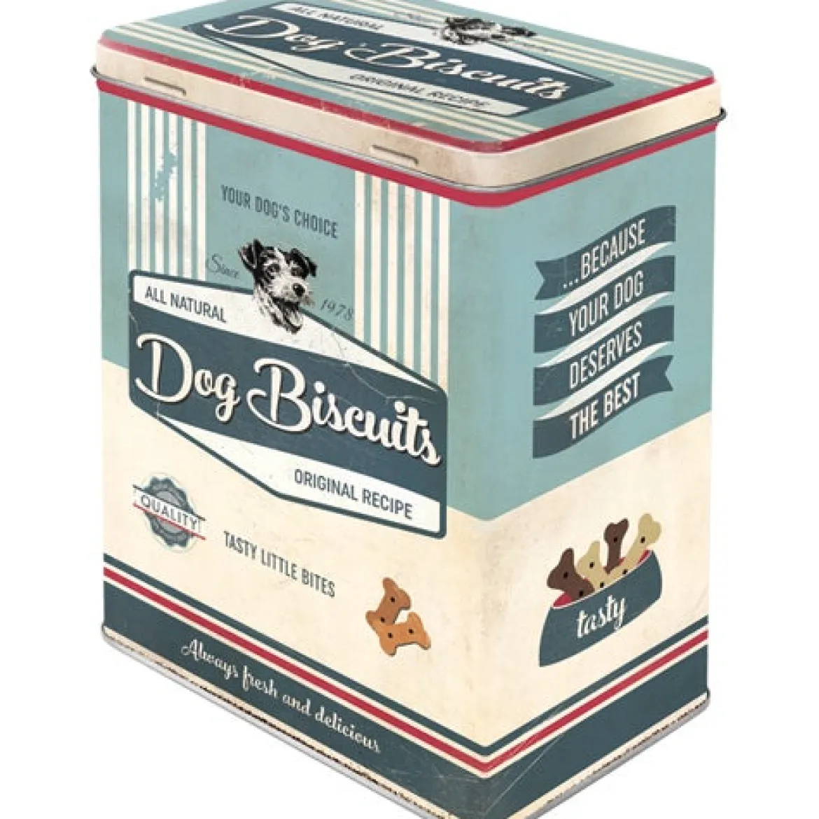 Säilytyspurkki L - Dog Biscuits