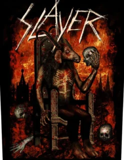 Slayer Devil On Throne - Kangasmerkki, selkä