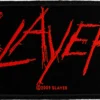 Slayer Scratched Logo - Kangasmerkki