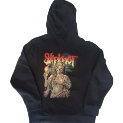 Slipknot Burn me away - Vetoketju huppari, harmaa