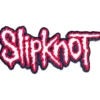 Slipknot cut out logo red border - Kangasmerkki