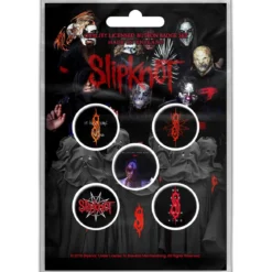 Slipknot We are not your kind - Pinssi setti 5kpl