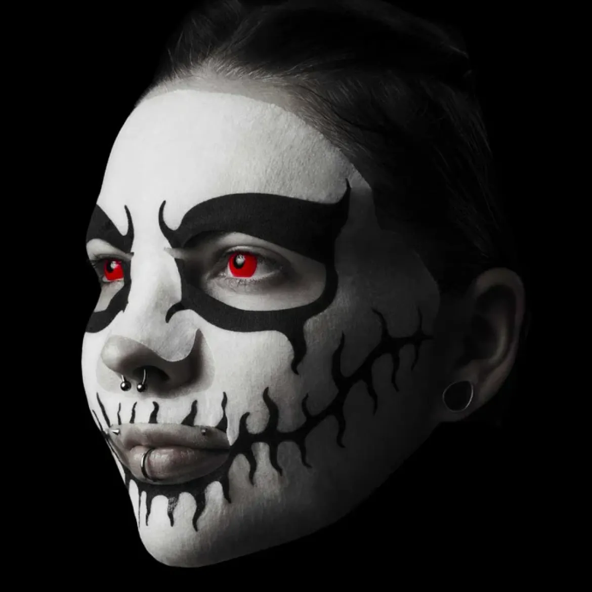 Spatanic Cradle of Filth Dani, kasvonaamiosetti 1kpl
