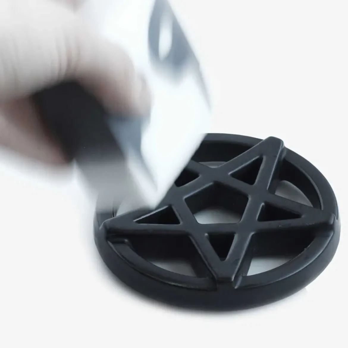 Spatanic Pentagrammi-saippualautanen, musta