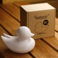 Spatanic White Rubber Duck