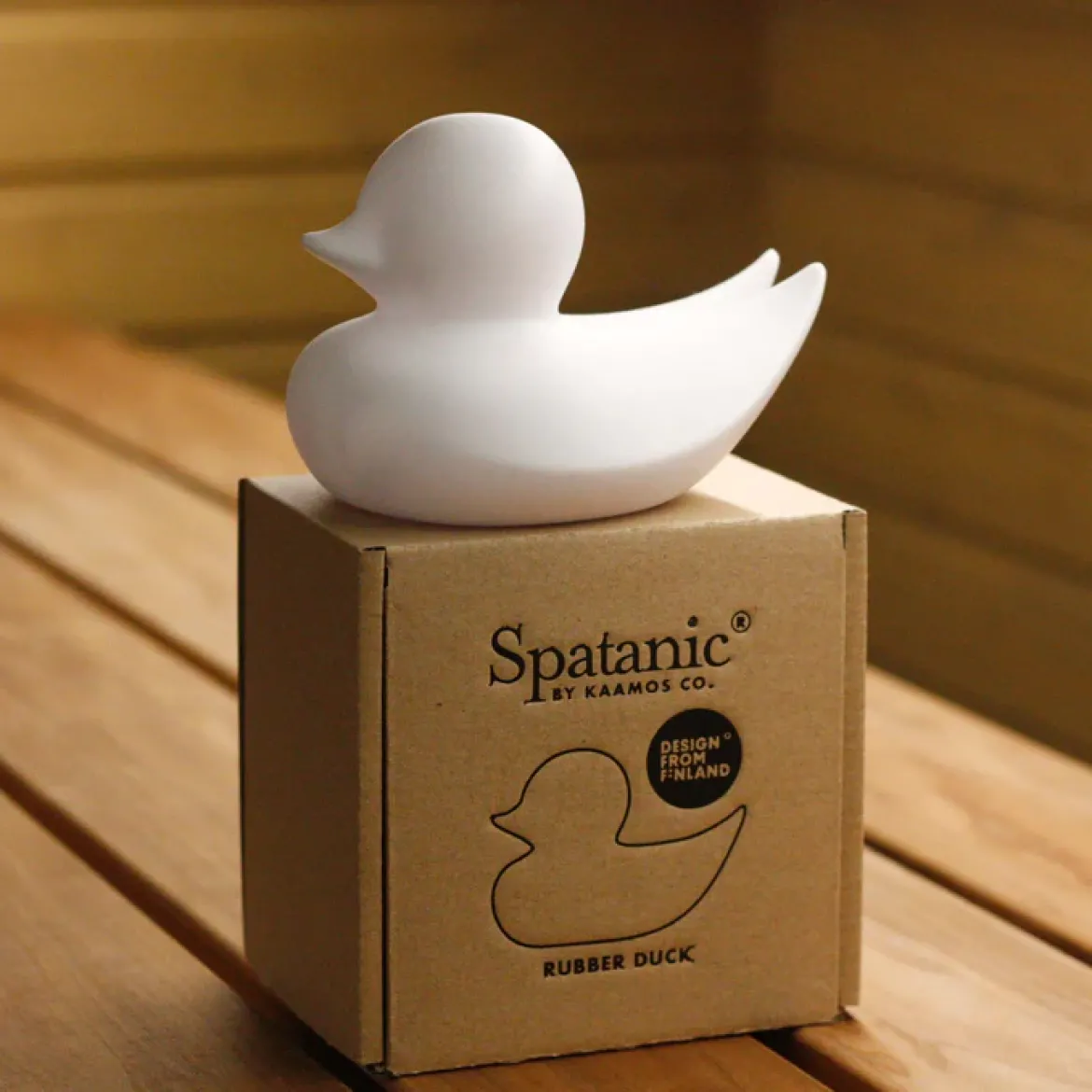 Spatanic White Rubber Duck