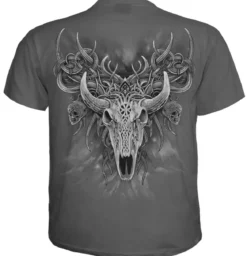 Spiral Horned Spirit - T-paita, charcoal
