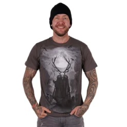 Spiral Horned Spirit - T-paita, charcoal