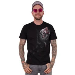 Spiral Pocket Kitten - T-paita