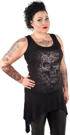 Spiral Skull Illusion - Naisten mekko
