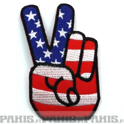 Stars and stripes - kangasmerkki