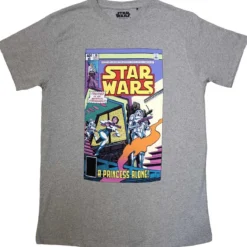 Star Wars A Princess Alone Comic Cover - T-paita
