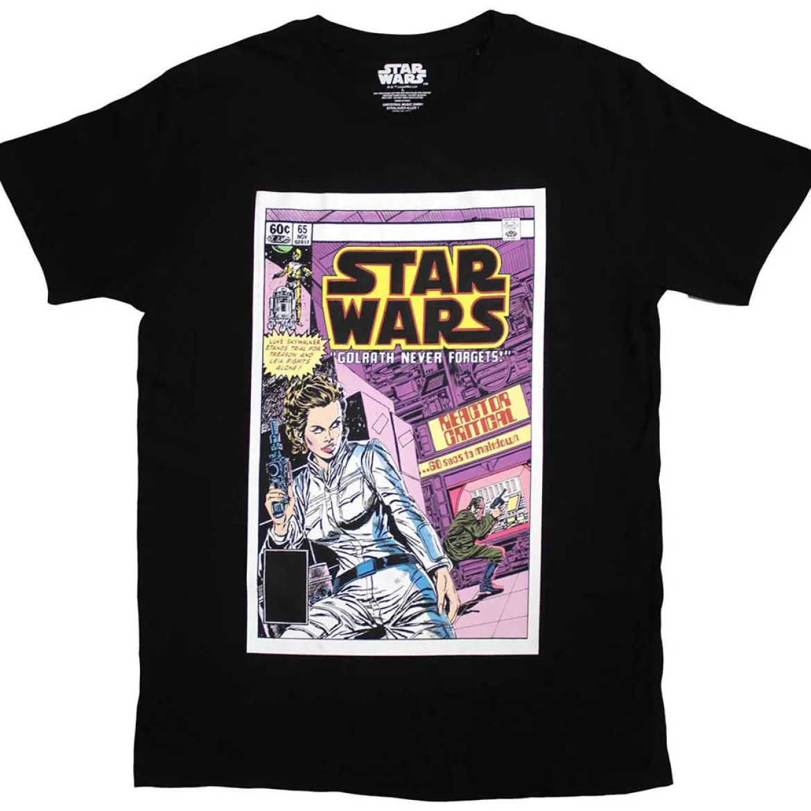 Star Wars Golrath Never Forgets Comic Cover - T-paita