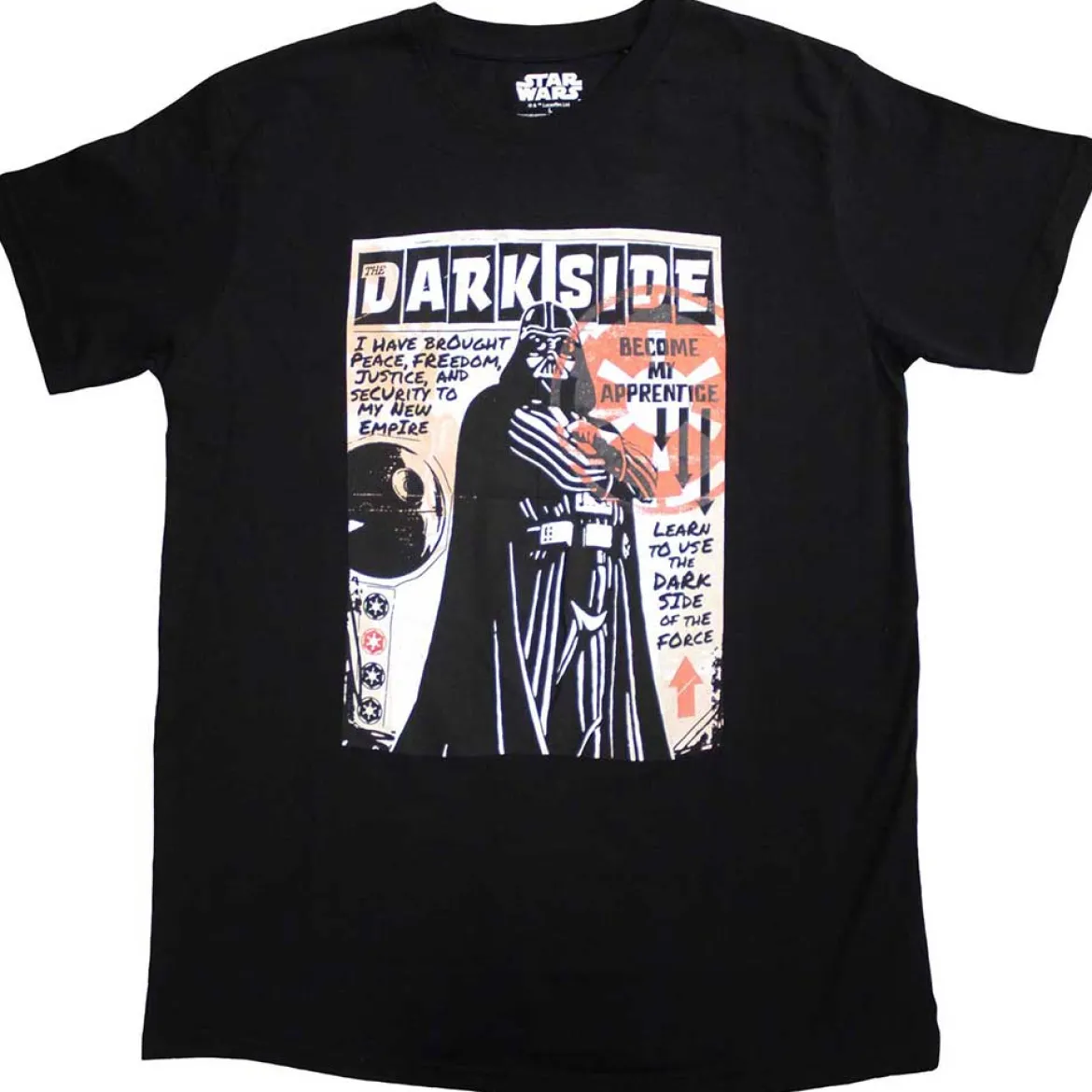 Star Wars Learn The Darkside - T-paita