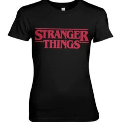 Stranger Things Logo- Naisten T-paita