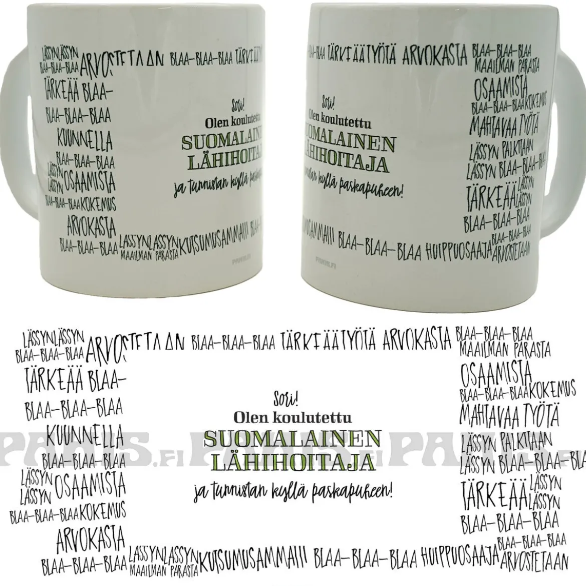 Suomalainen lähihoitaja- Muki