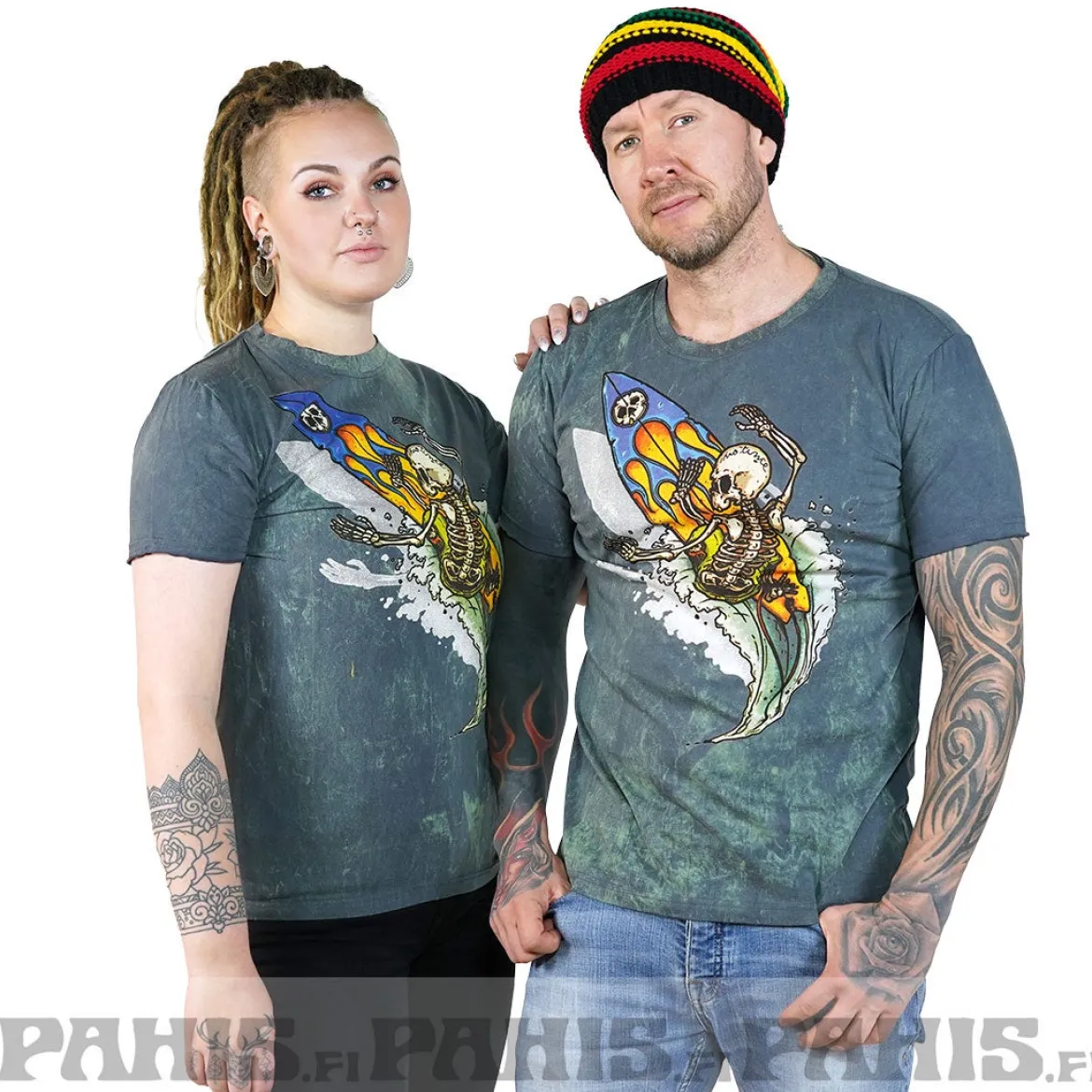 Surfer - T-paita, harmaa