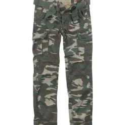 Surplus Premium Slimmy - Reisitaskuhousut, Woodland green