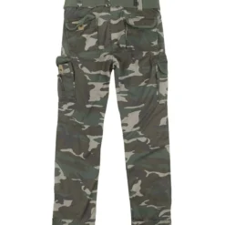 Surplus Premium Slimmy - Reisitaskuhousut, Woodland green