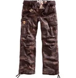 Surplus Premium Vintage - Reisitaskuhousut, black camo