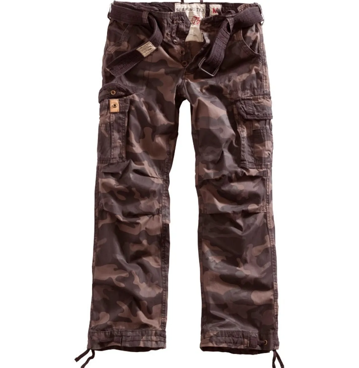 Surplus Premium Vintage - Reisitaskuhousut, black camo
