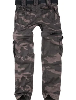 Surplus Trekking Premium - Naisten reisitaskuhousut, black camo