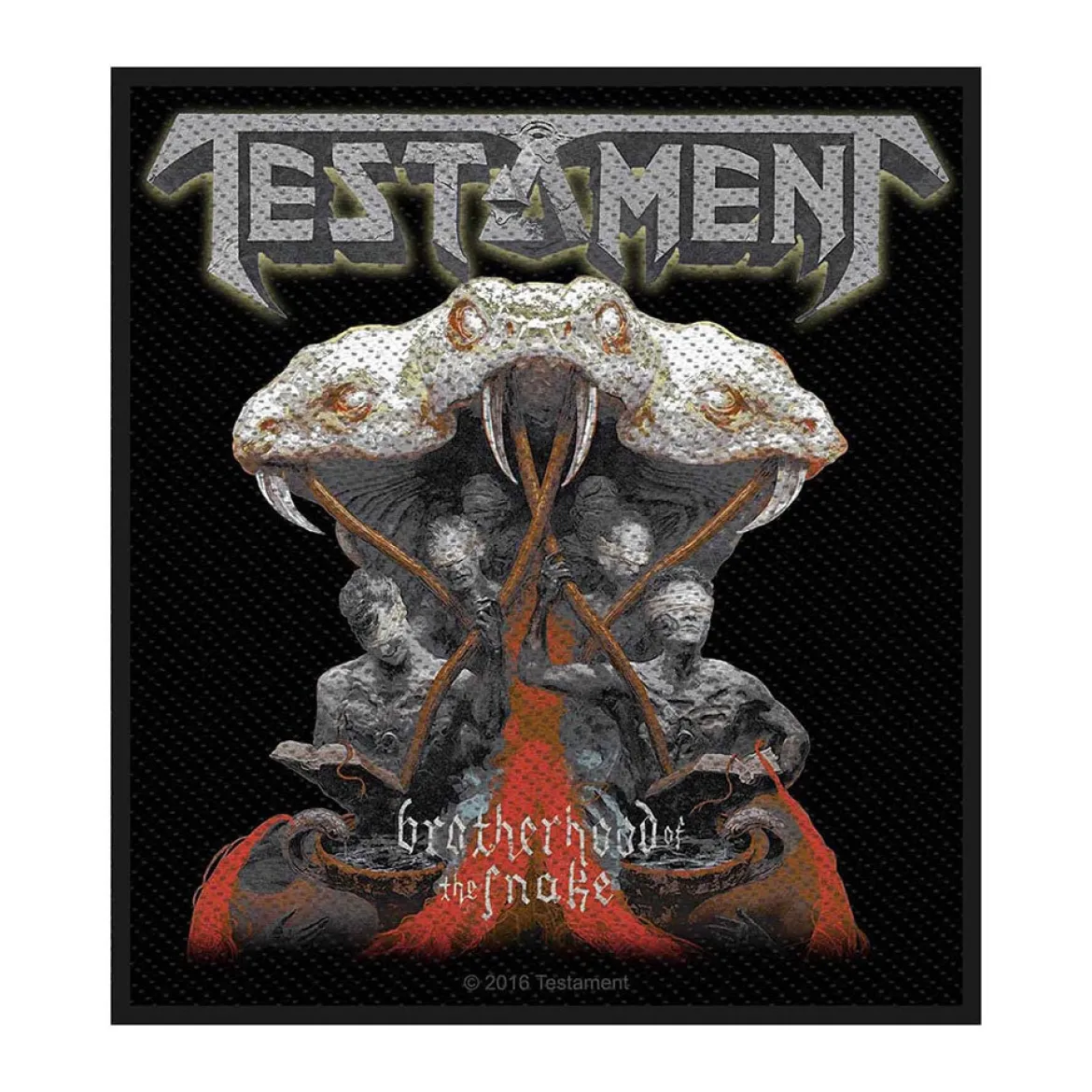 Testamentbrotherhood of the snake - Kangasmerkki