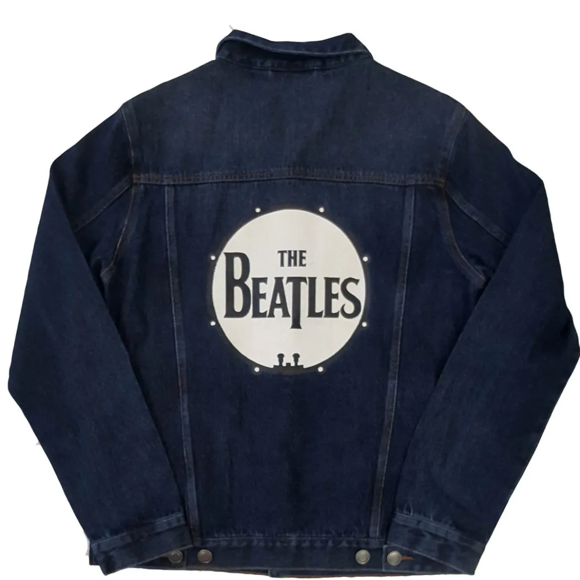 The Beatles Drum Logo - Unisex Farkkutakki
