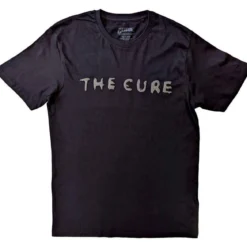 The Cure: Hi-Build Text Logo - T-Paita