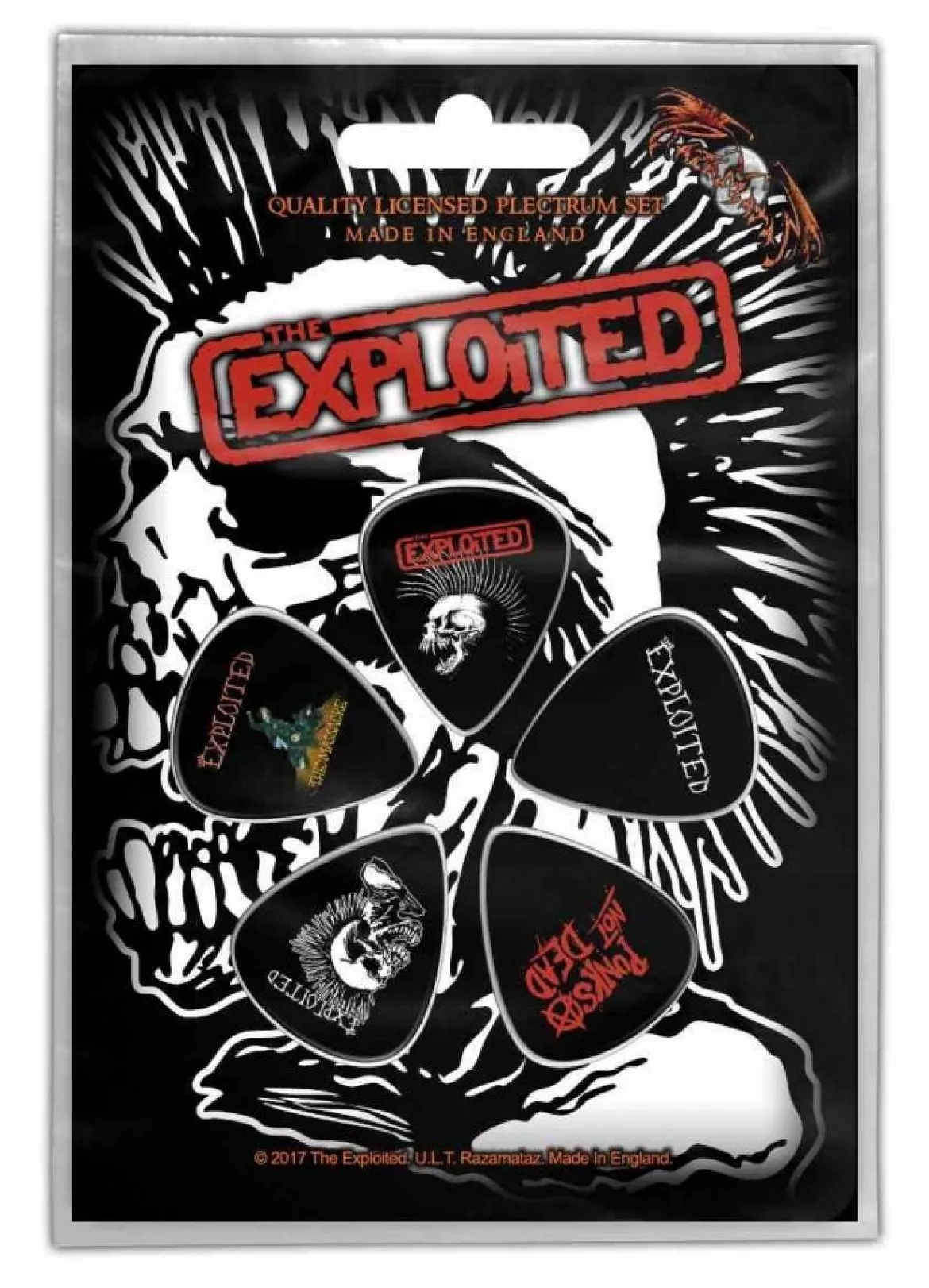 The Exploited - Plektrasetti 5kpl