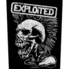 The Exploited Vintage Skull - Selkämerkki