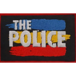 The Police: 3 Stripes Logo - Kangasmerkki