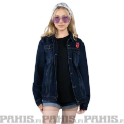 The Rolling Stones Classic Tongue - Unisex Farkkutakki
