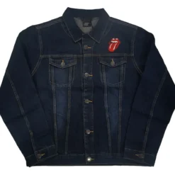 The Rolling Stones Classic Tongue - Unisex Farkkutakki