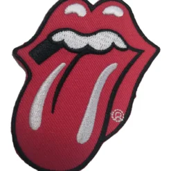 The Rolling Stones classic tongue - Kangasmerkki