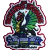 The Rolling Stones Dragon Cut-Out - Kangasmerkki