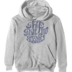 The Rolling Stones Vintage 70s logo - Huppari, harmaa
