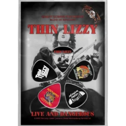 Thin Lizzy: Live & Dangerous - Plektrasetti 5kpl