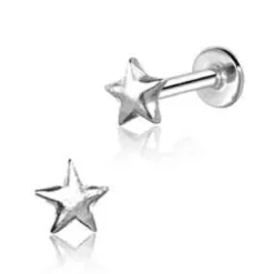 Tähti - Lävistyskoru, labret